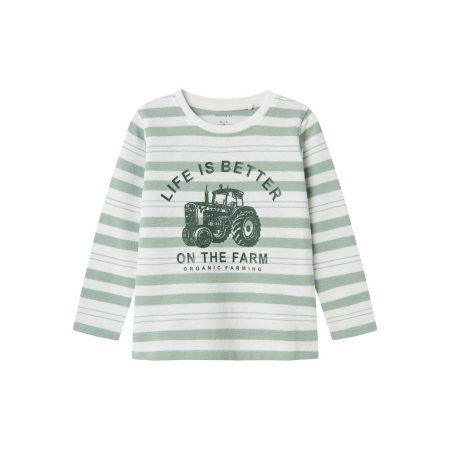 Name It Shirt met lange mouwen NMMLANDON LS TOP