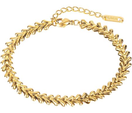 Firetti Armband Sieraden cadeau roestvrijstalen armbanden herzkettengliederung liefde