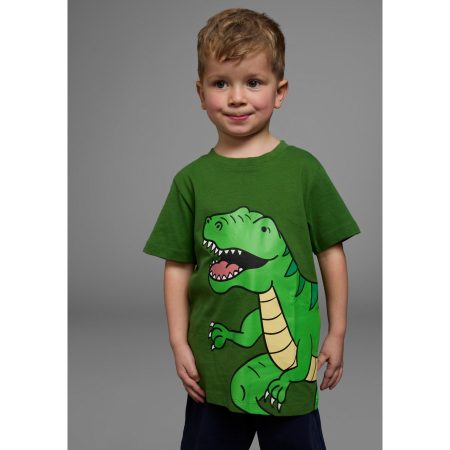 KIDSWORLD T-shirt Dinosaurus Korte mouwen