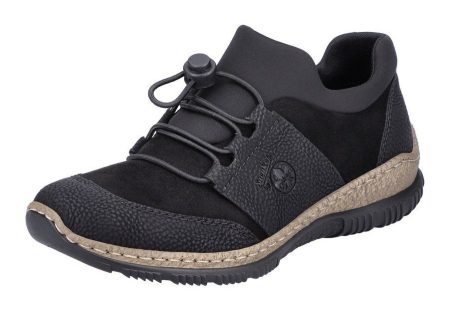 Rieker Slip-on sneakers met elastische rand