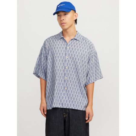 Jack & Jones Overhemd met korte mouwen JORMARSHALL ISLINGTON AOP SHIRT SS SN