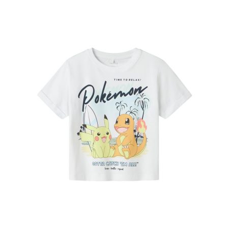 Name It Shirt met korte mouwen NMMMAGIL POKEMON NREG SS TOP BOX SKY