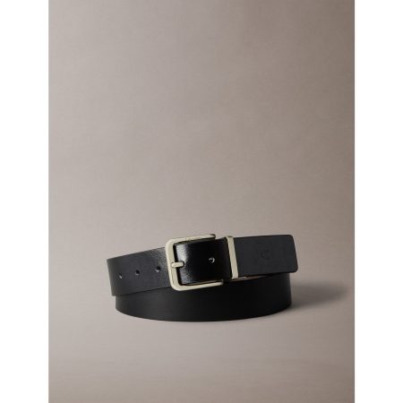 Calvin Klein Leren riem CASUAL PIN BUCKLE 35MM ADJ/REV