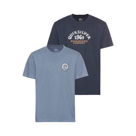 Quiksilver T-shirt DISCOCHECK SHORT SLEEVE TEE PACK YM (2-delig