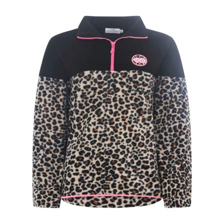 Zwillingsherz Schipperstrui Leo Lover met fleecepatroon