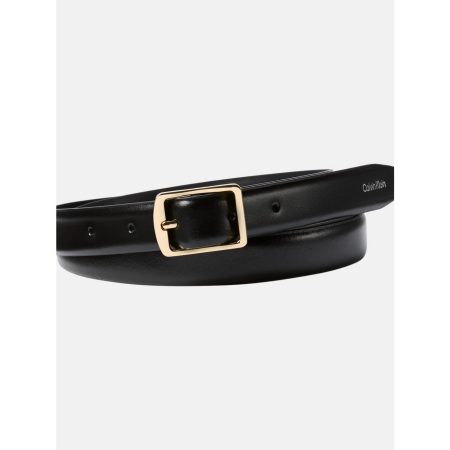 Calvin Klein Leren riem CLASSIC SQUARE BUCKLE BELT 20MM