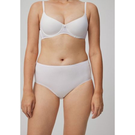YSABEL MORA Maxislip BASIC COLLECTION COTTON met bedekte en hoog uitgesneden fit voor een aangenaam draaggevoel (Set van 2)