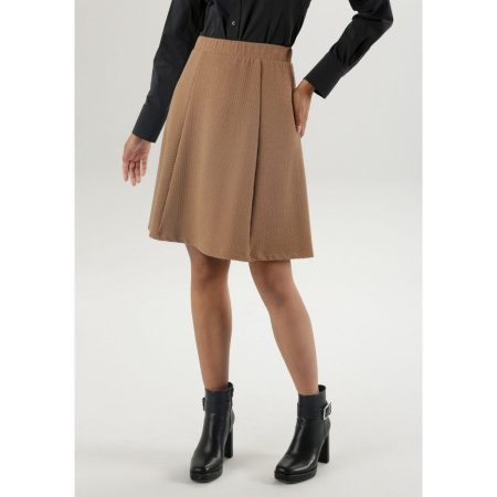 Aniston SELECTED Jerseyrok met structuur