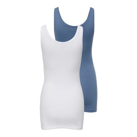 Only Tanktop ONLLIVE – Slim-fit tanktops met stretch voor optimale pasvorm (2-delig