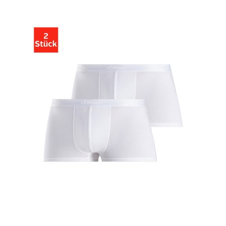 s.Oliver RED LABEL Beachwear Hipster strak zittende boxershorts van zacht modal (set