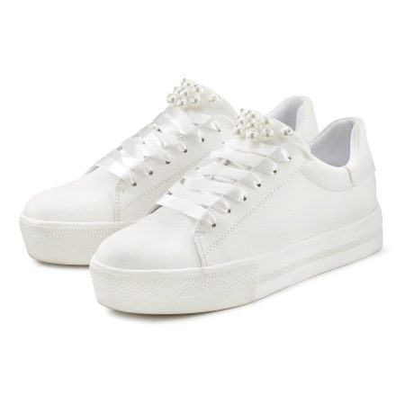 Lascana Sneakers met parels