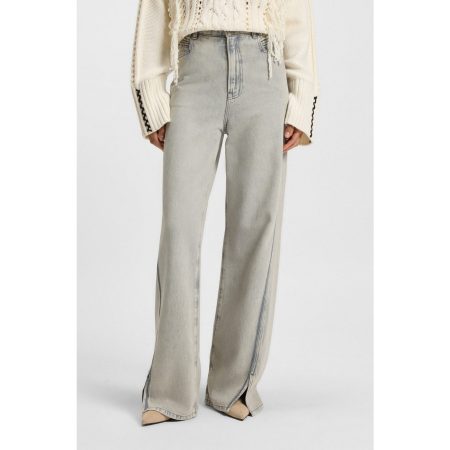 Boss Orange High-waist jeans Marlene High Rise Split Premium Damesmode