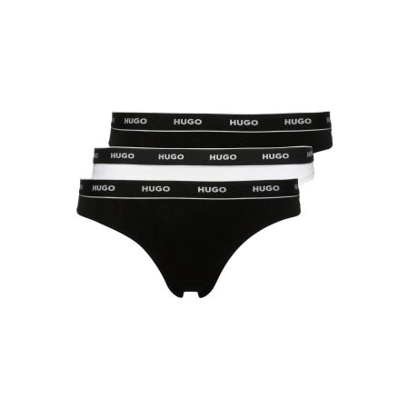 HUGO underwear String TRIPLET THONG STRIPE met hugo logo-elastisch tailleband (3 stuks)