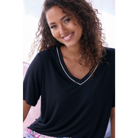 Lascana Pyjama met mooie bloemenprint (2-delig)