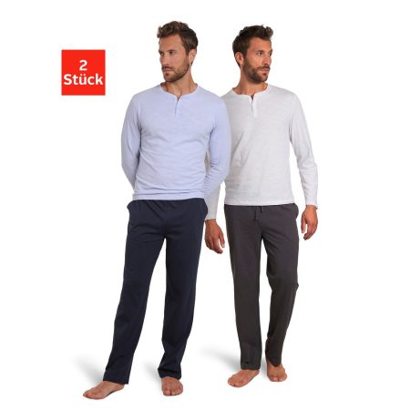 AUTHENTIC LE JOGGER Pyjama Pyjama met knopenrij