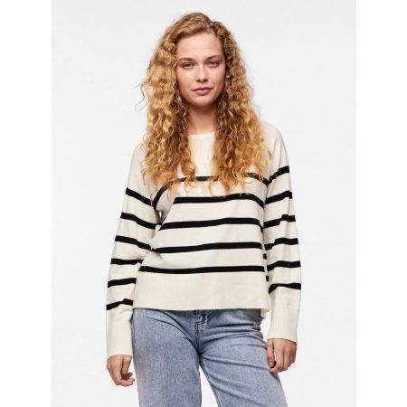 pieces Trui met ronde hals PCSIA LS KNIT NOOS BC