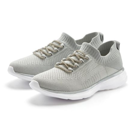 Lascana Sneakers met modieuze glinsterende veters vegan