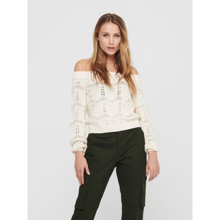 Only Gebreide trui ONLVILDA LIFE L/S PULLOVER KNT NCA
