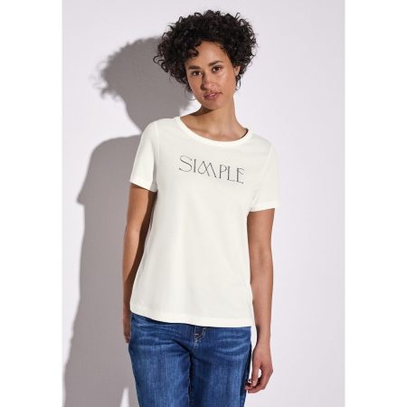 STREET ONE T-shirt met tekstprint
