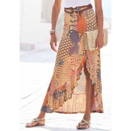 Buffalo Jerseyrok met animalprint