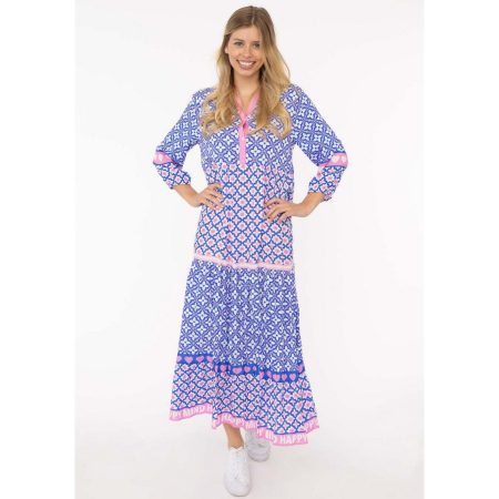 Zwillingsherz Maxi-jurk Dreams met patroonmix