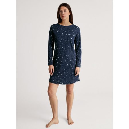 CALIDA Nachthemd Sweet Dreams met aangebrachte borstzak met paspel