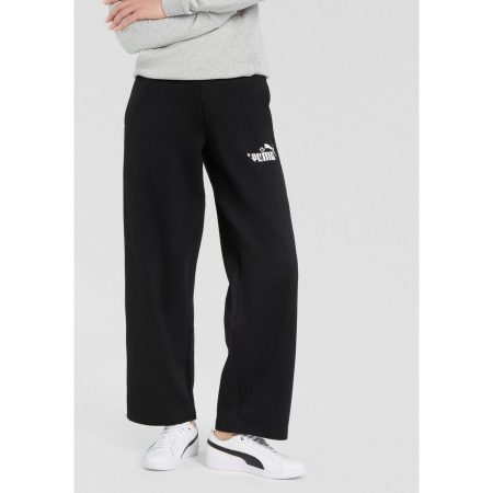 PUMA Trainingsbroek ESS NATURE 2.0 COMFORT LOGO STRAIGHT PANTS FL OP