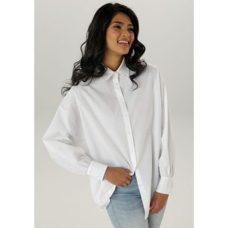 Aniston SELECTED Overhemdblouse met uitzonderlijke oversized snit
