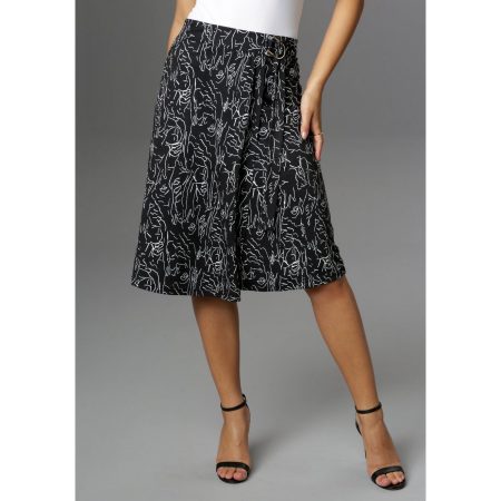 Aniston SELECTED Zomerrok met gespriempjes bij de band