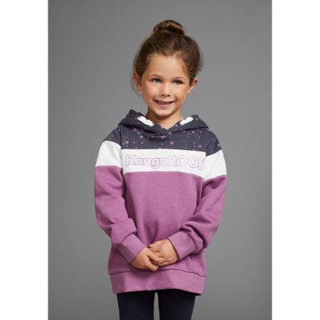 KangaROOS Hoodie Colourblocking voor kleine meisjes