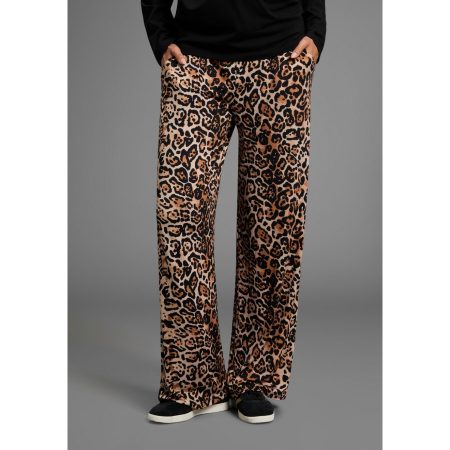 Neun Monate Zwangerschapsbroek in Luipaarddesign