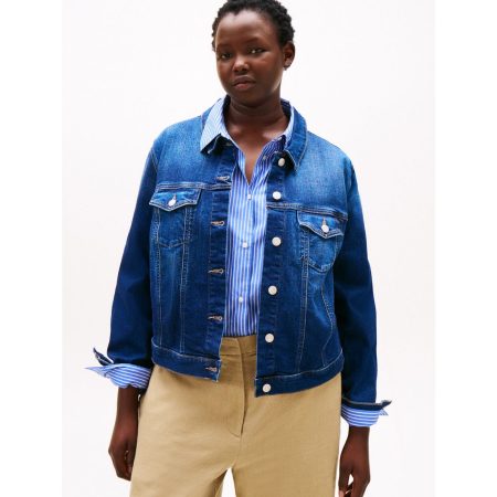 Tommy Hilfiger Curve Jeansjack CRV DNM NEW DOREEN SLIM JACKET