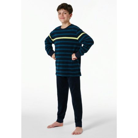 Schiesser Pyjama met color-block bovenstuk (2-delig)