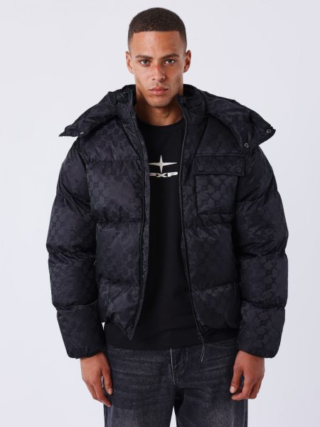 Project X Paris Puffer Winterjas Heren Zwart - Maat XXL - Kleur: Zwart | Soccerfanshop