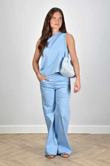 Sea Me Happy broek Woody Paperstretch arctic