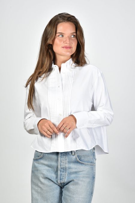 Academia blouse Miuccia 73D3-020 unito bianco
