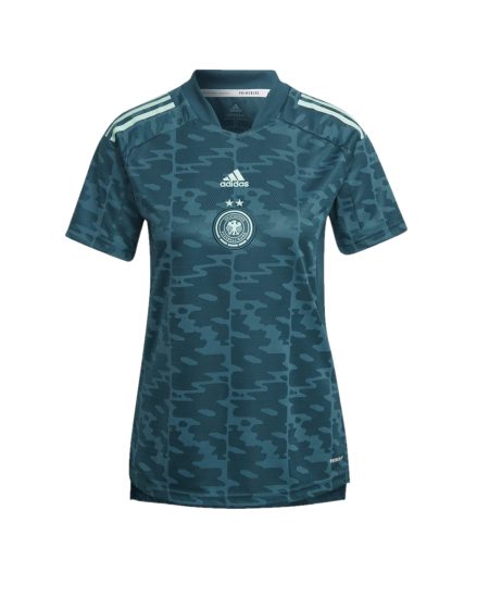 Duitsland Shirt Uit Dames 2022-2023 - Maat M - Kleur: Groen | Soccerfanshop