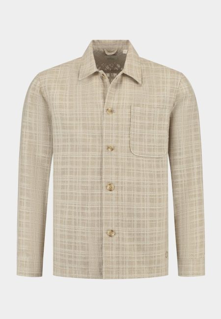 Dstrezzed Overshirt Beige Lino Overshirt 151052/213