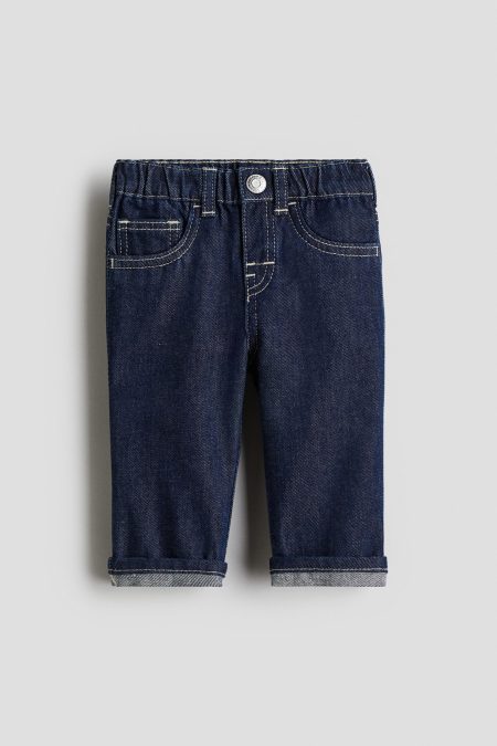 H & M - Jeans van katoenen denim - Blauw
