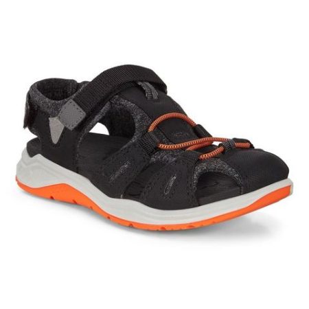 Ecco Sandalen X-TRINSIC K met contrastkleurige loopzool