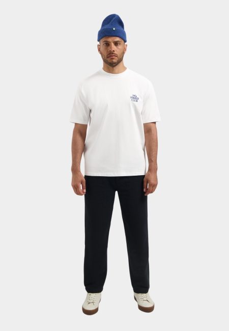 Dstrezzed T-shirt korte mouw Wit No Strezz Club Tee 203030-AW25/100