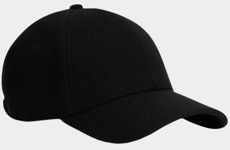 Tommy Hilfiger Cap Zwart TH RWB 6 PANEL MELTON CAP AM0AM13584/BDS