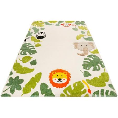 Esprit Kindervloerkleed E-Safari Motief jungle dieren