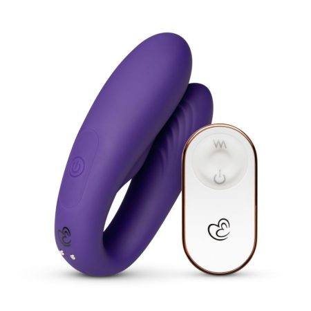 Koppel Vibrator met Afstandsbediening - Paars