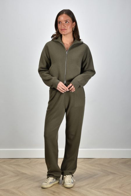 Extreme Cashmere broek Rush 320 army