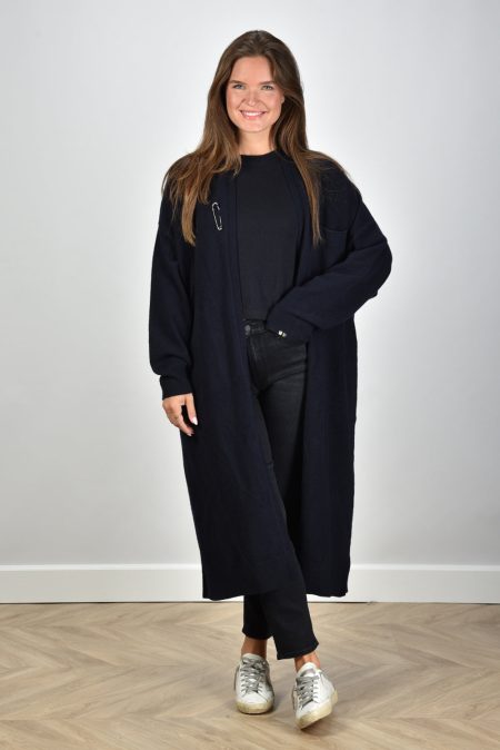 Extreme Cashmere vest Koto 61 navy