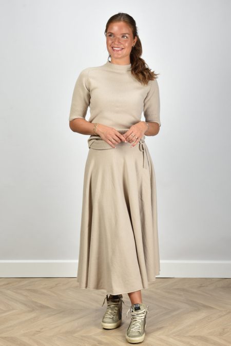 Extreme Cashmere rok Twirl 313 eggshell