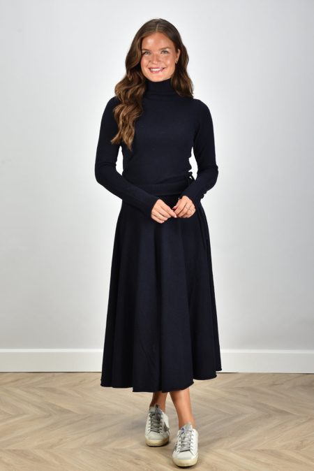 Extreme Cashmere rok Twirl 313 navy
