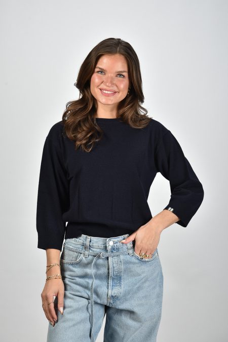 Extreme Cashmere trui Jewel 398 navy
