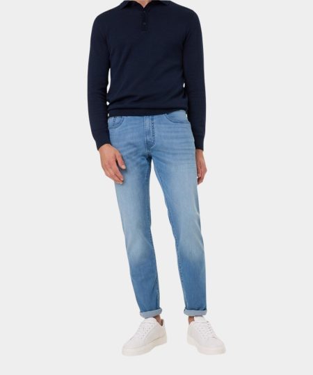 Pierre Cardin 5-Pocket Jeans Blauw PC-Lyon C7 34510.8143/6846